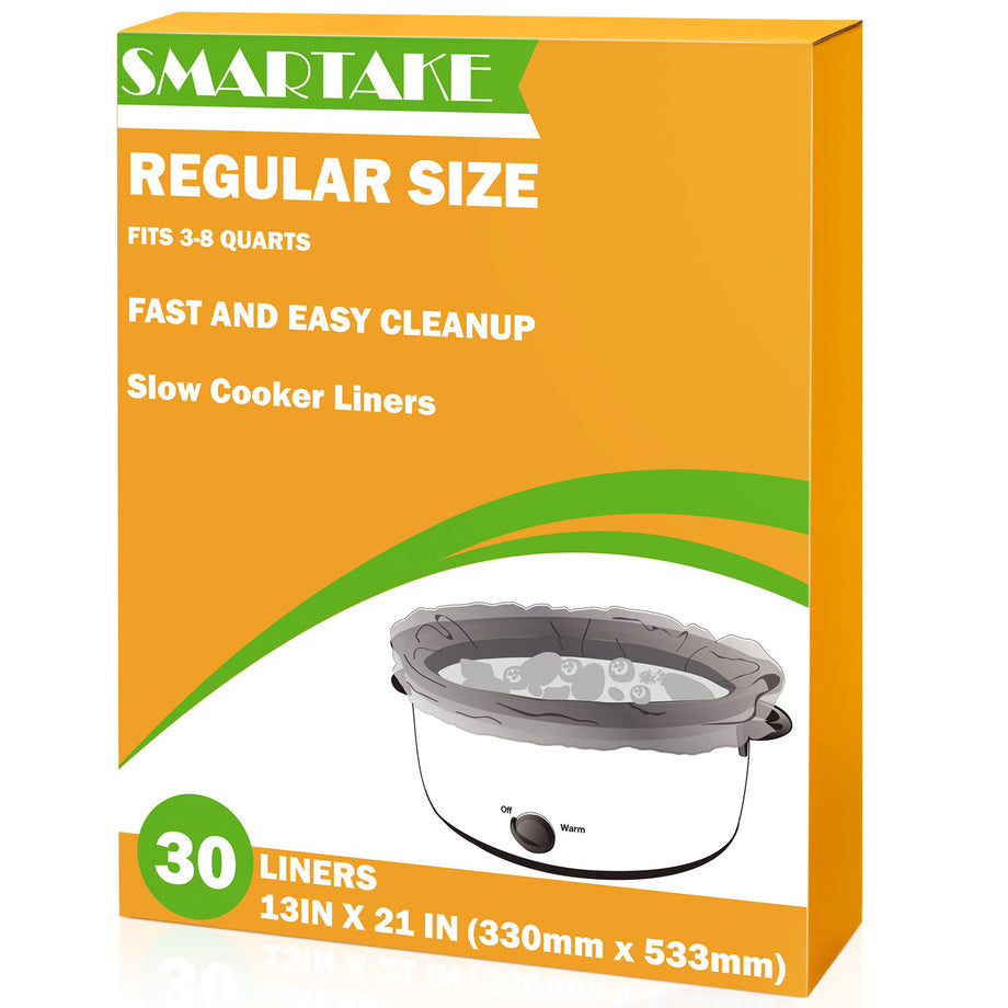 SMARTAKE Slow Cooker Liners, Crock Pot Liners 13x 15 Crockpot Liners –  SMARTAKE OFFICIAL