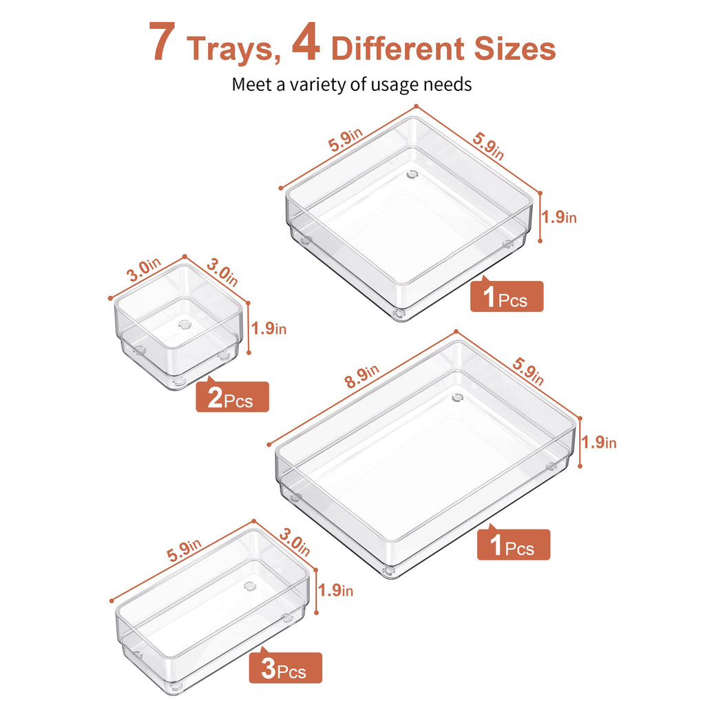 INSTAKA Plastic Storage Drawers - Plastic Storage Bins with Drawers for Arts and Crafts, Small Tools, Sewing Accessories, Stationary, and Hardware, Size: 31.2