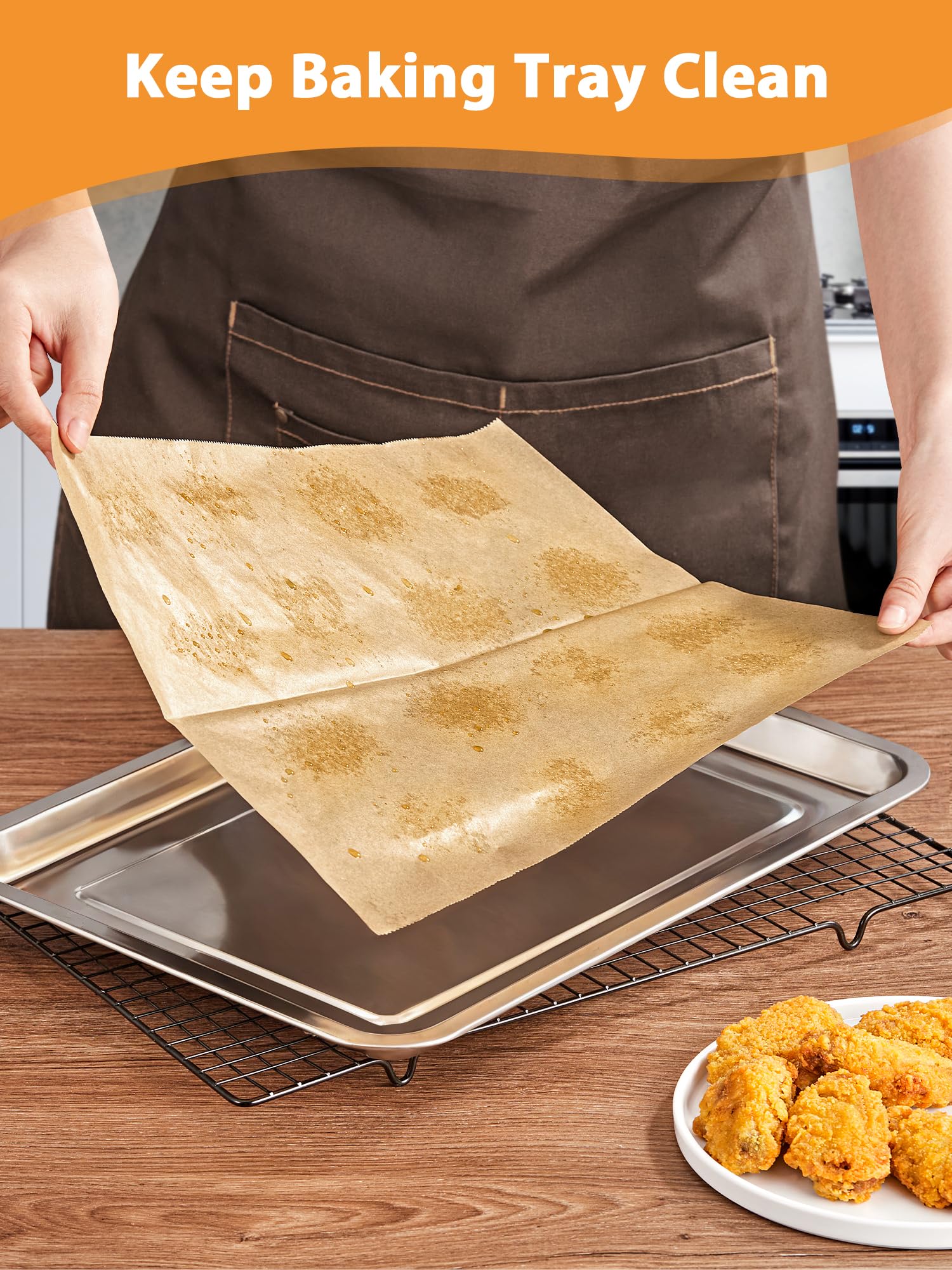 Smartake Parchment Paper Sheets - Thumbnail 5